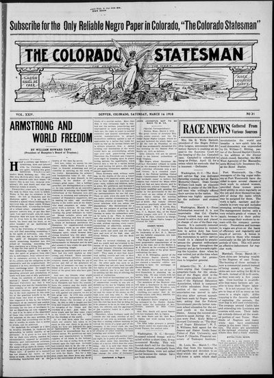 Colorado Statesman, Mar 16, 1918