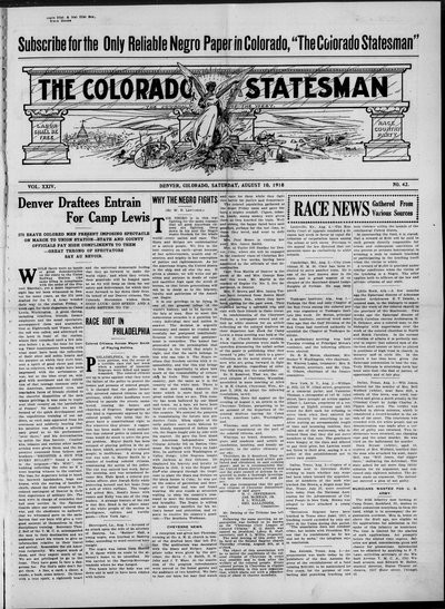 Colorado Statesman, Aug 10, 1918