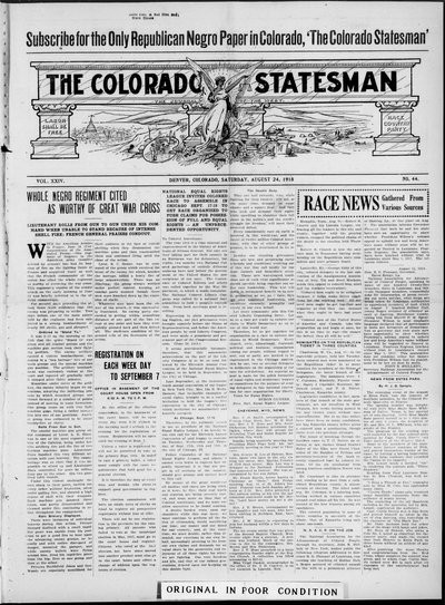 Colorado Statesman, Aug 24, 1918