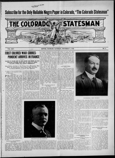 Colorado Statesman, Nov 9, 1918