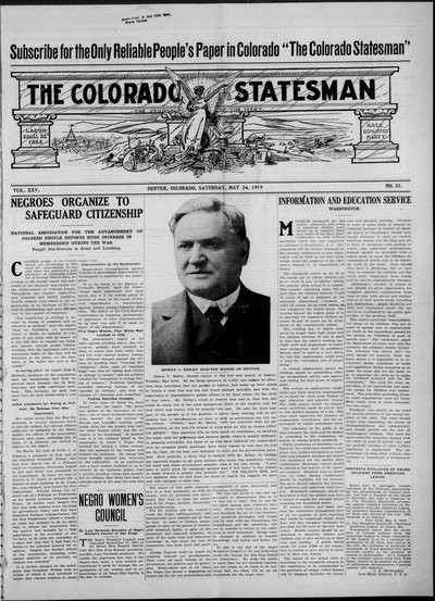 Colorado Statesman, May 24, 1919