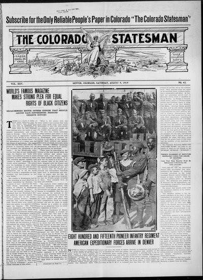 Colorado Statesman, Aug 9, 1919