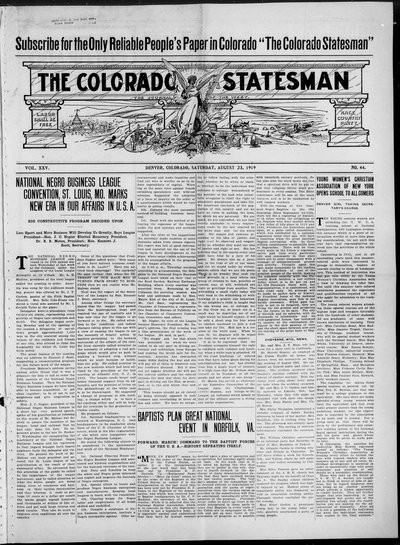 Colorado Statesman, Aug 23, 1919