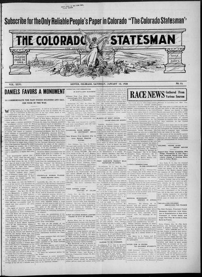 Colorado Statesman, Jan 10, 1920