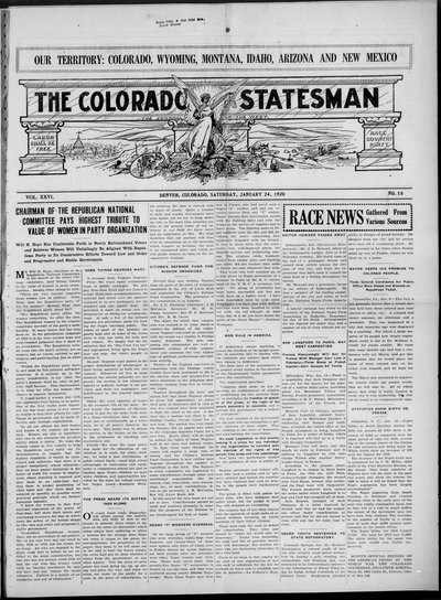 Colorado Statesman, Jan 24, 1920