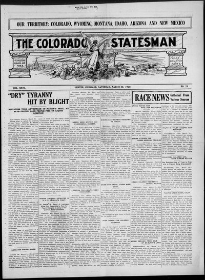 Colorado Statesman, Mar 20, 1920