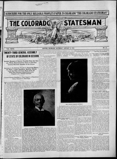 Colorado Statesman, Jan 8, 1921