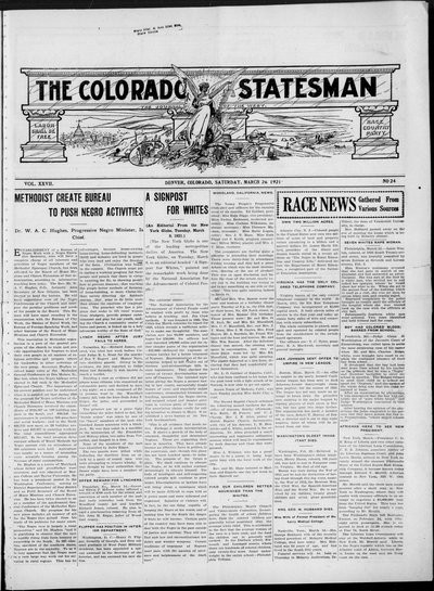 Colorado Statesman, Mar 26, 1921