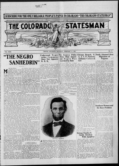 Colorado Statesman, Feb 10, 1923