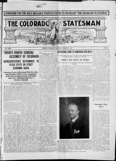 Colorado Statesman, Mar 10, 1923