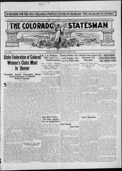 Colorado Statesman, Jun 16, 1923