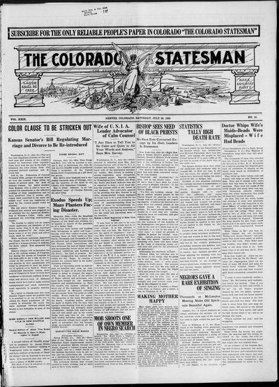 Colorado Statesman, Jul 28, 1923