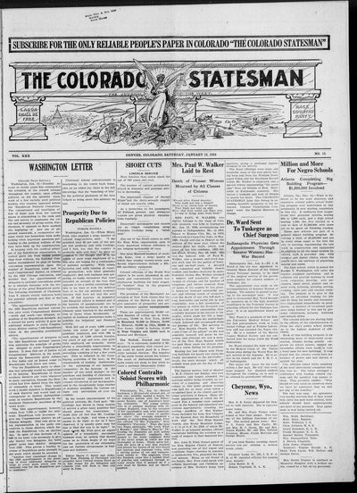 Colorado Statesman, Jan 12, 1924