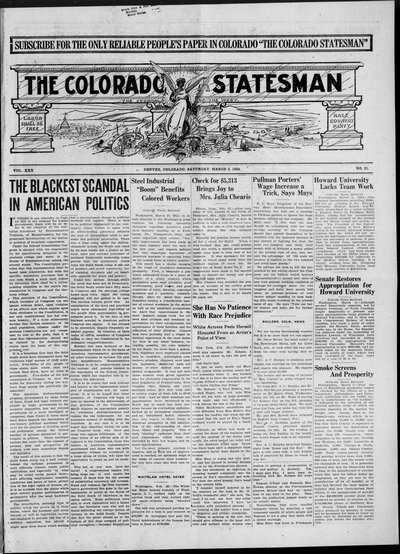 Colorado Statesman, Mar 8, 1924