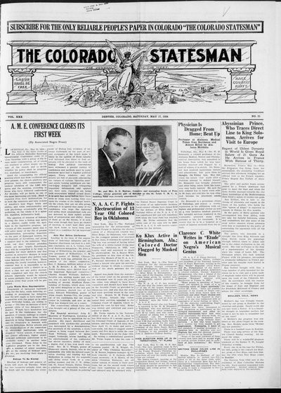 Colorado Statesman, May 17, 1924