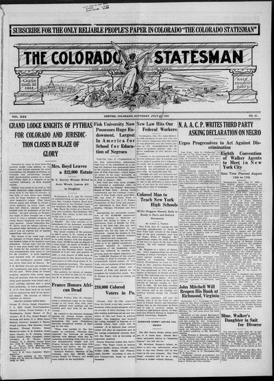 Colorado Statesman, Jul 26, 1924