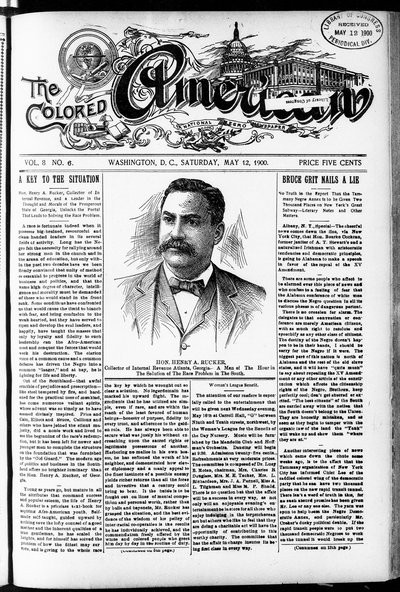 The Colored American, May 12, 1900