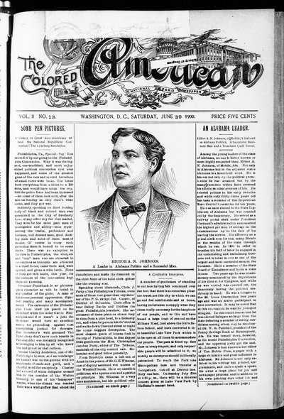 The Colored American, Jun 30, 1900