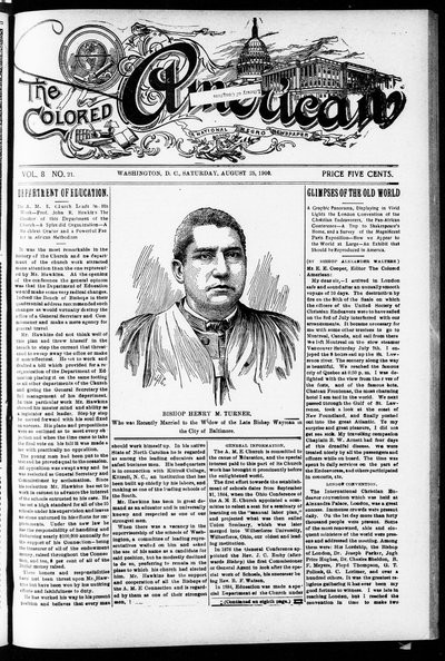 The Colored American, Aug 25, 1900