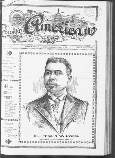 The Colored American, Feb 9, 1901