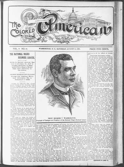 The Colored American, Aug 31, 1901