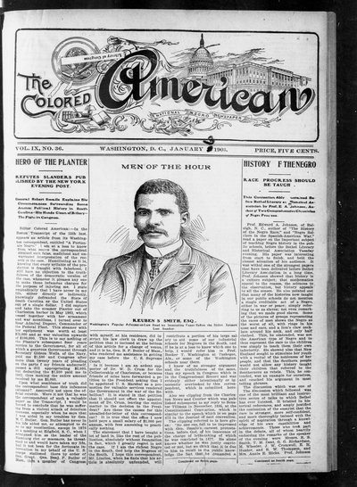 The Colored American, Jan 3, 1903
