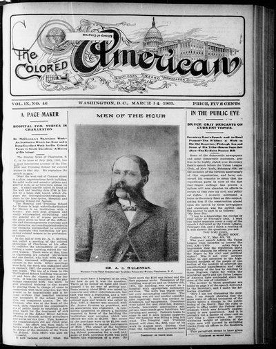 The Colored American, Mar 14, 1903