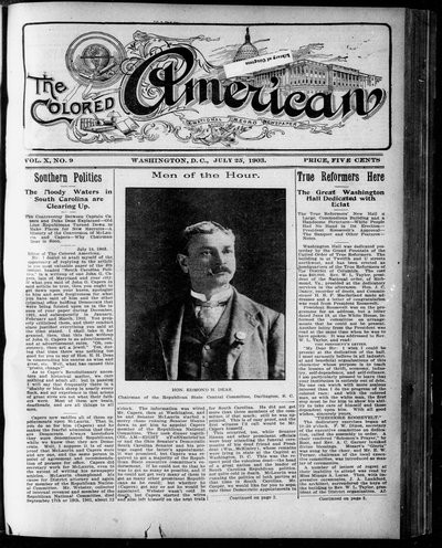 The Colored American, Jul 25, 1903