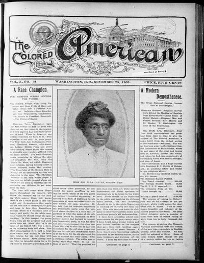 The Colored American, Nov 28, 1903