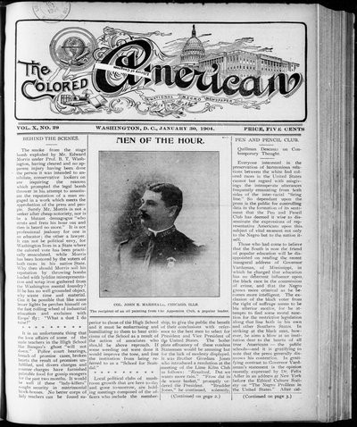 The Colored American, Jan 30, 1904