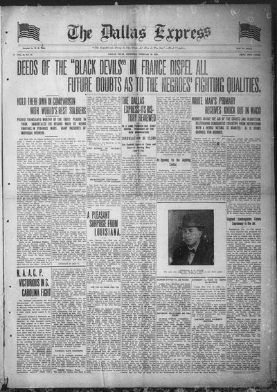 Dallas Express, Feb 22, 1919