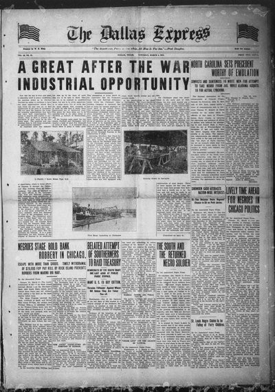 Dallas Express, Mar 8, 1919