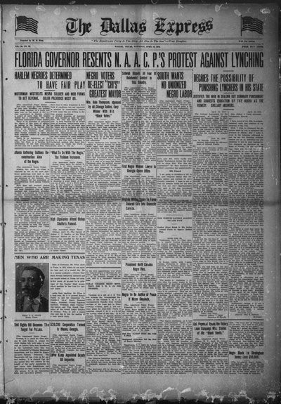 Dallas Express, Apr 12, 1919