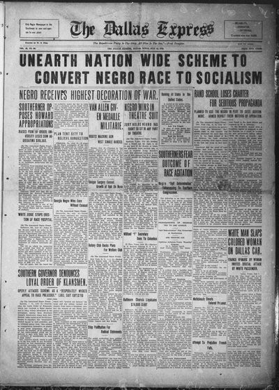 Dallas Express, Jul 12, 1919