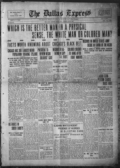 Dallas Express, Jul 26, 1919