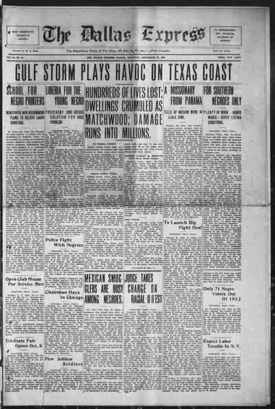 Dallas Express, Sep 20, 1919