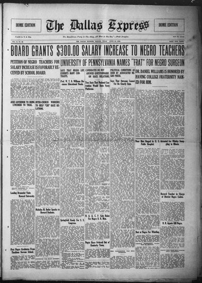 Dallas Express, Apr 24, 1920