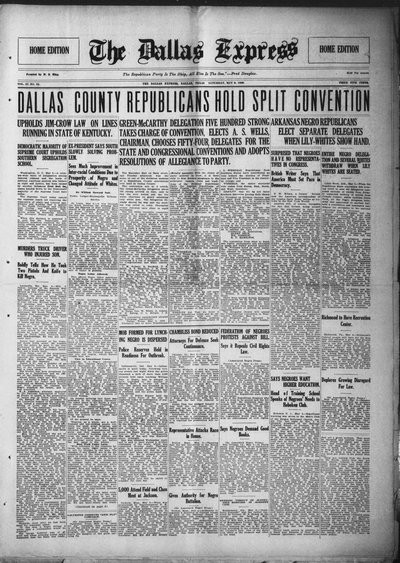 Dallas Express, May 8, 1920