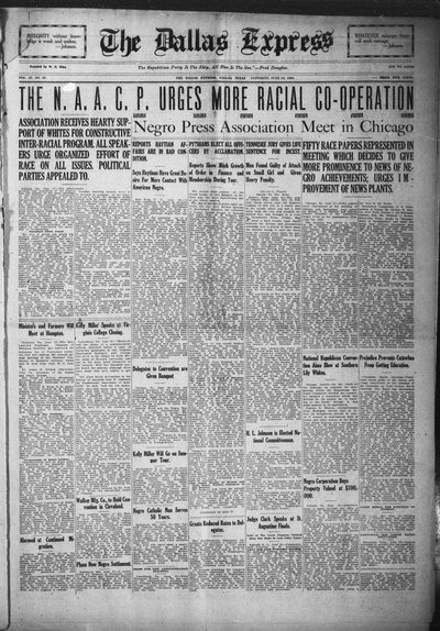Dallas Express, Jun 19, 1920