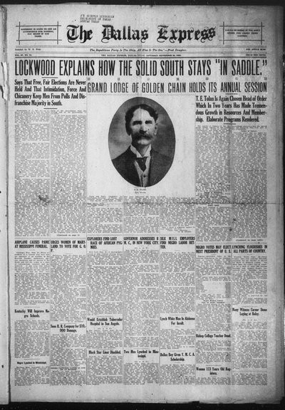 Dallas Express, Sep 25, 1920