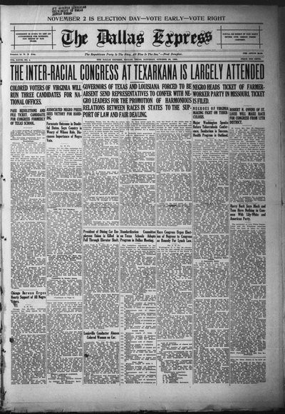 Dallas Express, Oct 30, 1920