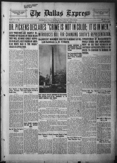 Dallas Express, Dec 18, 1920