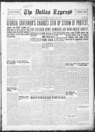 Dallas Express, May 28, 1921
