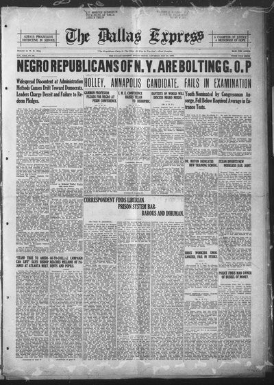 Dallas Express, May 27, 1922