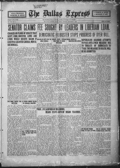 Dallas Express, Dec 9, 1922