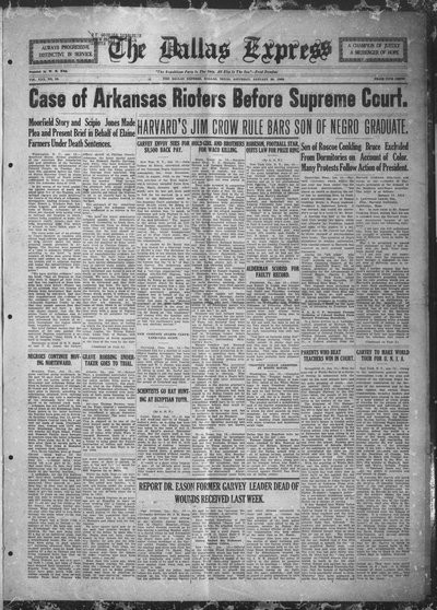 Dallas Express, Jan 20, 1923