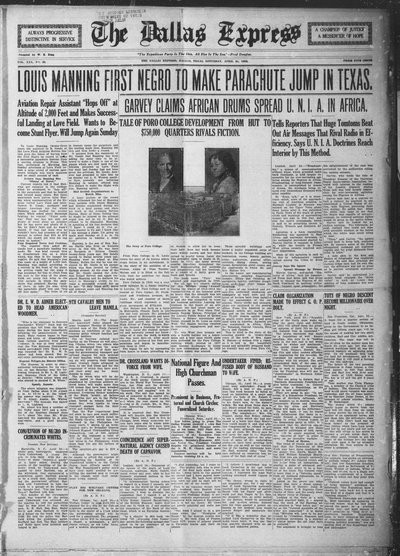 Dallas Express, Apr 21, 1923