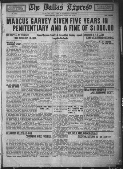 Dallas Express, Jun 30, 1923