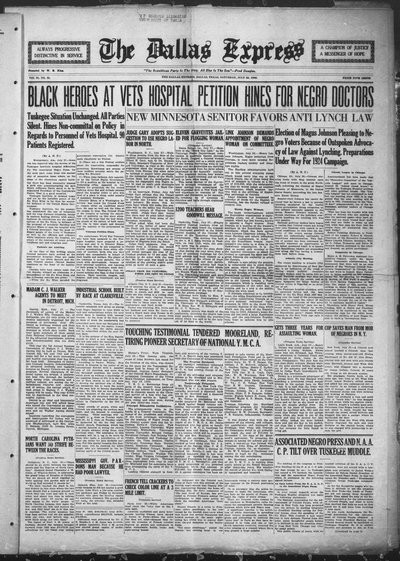 Dallas Express, Jul 28, 1923