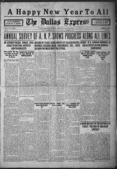 Dallas Express, Dec 29, 1923